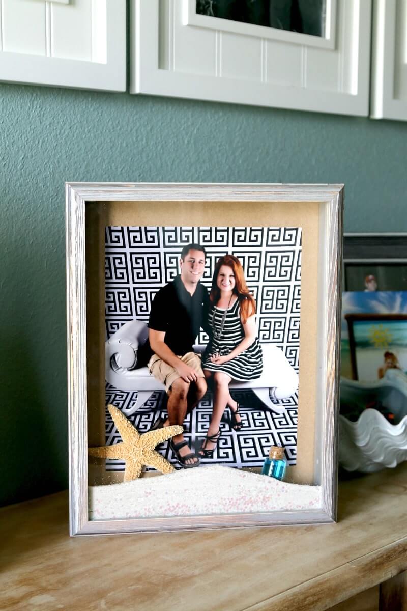 Beach Home Decor Shadow Box