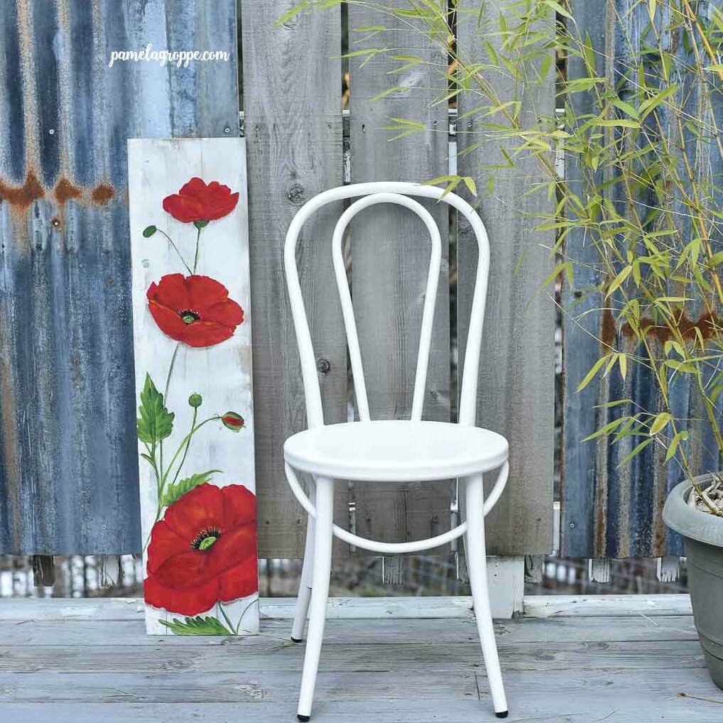 Best DIY Reclaimed Wood Projects Poppy Painting