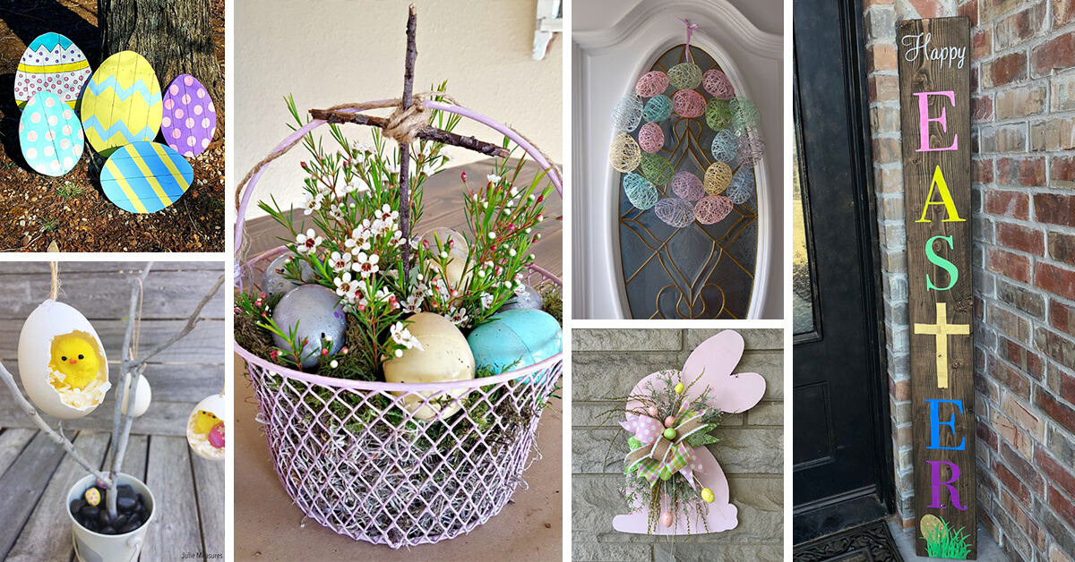 Featured image for “18 Outdoor Easter Decorations that will Brighten Up Your Yard”