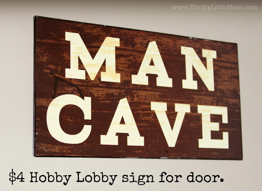 Every Man Deserves a Man Cave