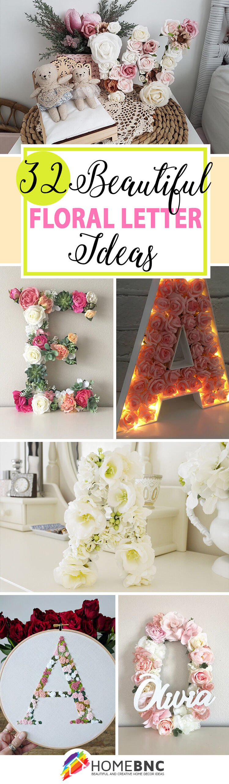 Flower Letters