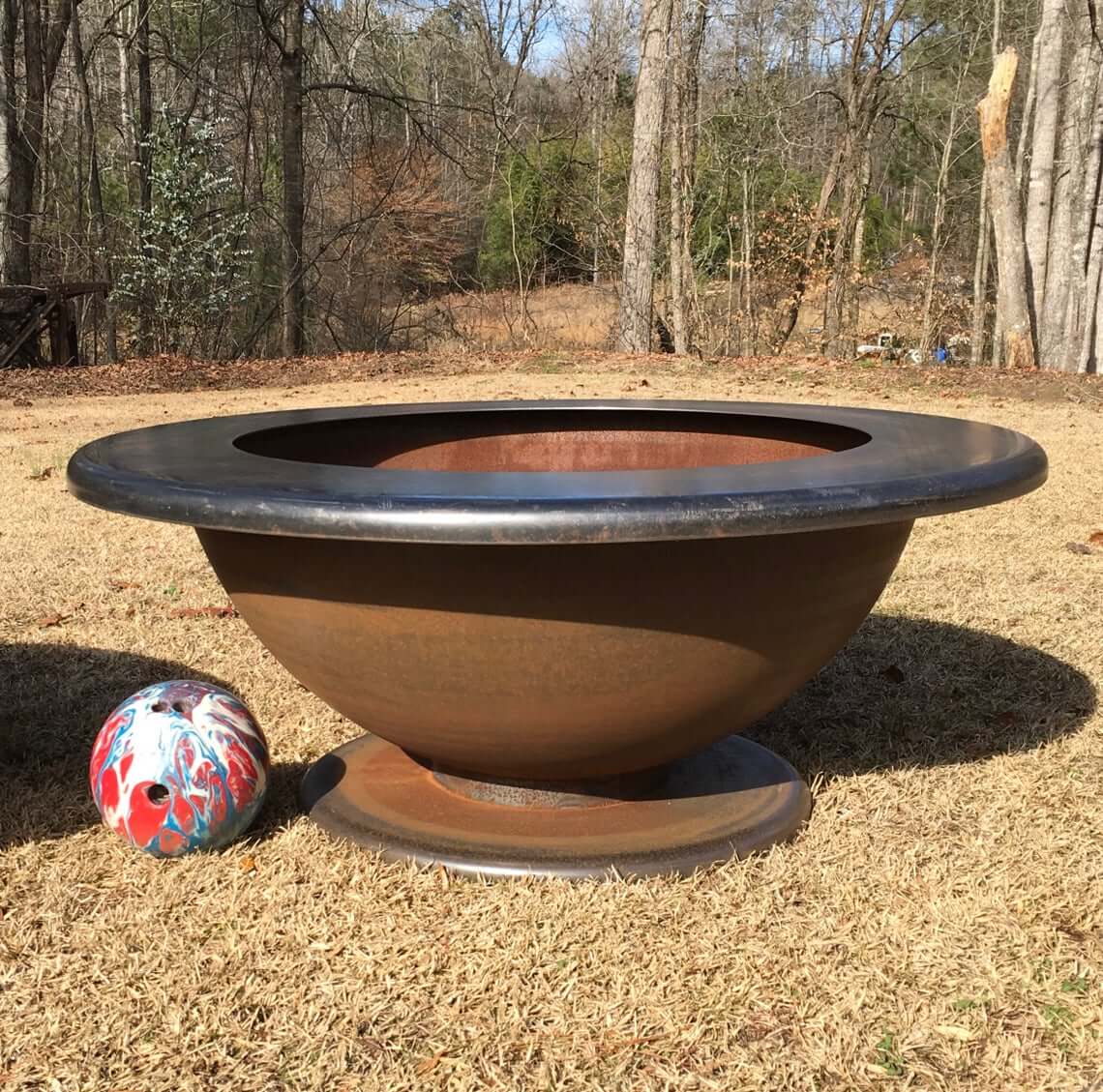 Table Top Rim Fire Pit