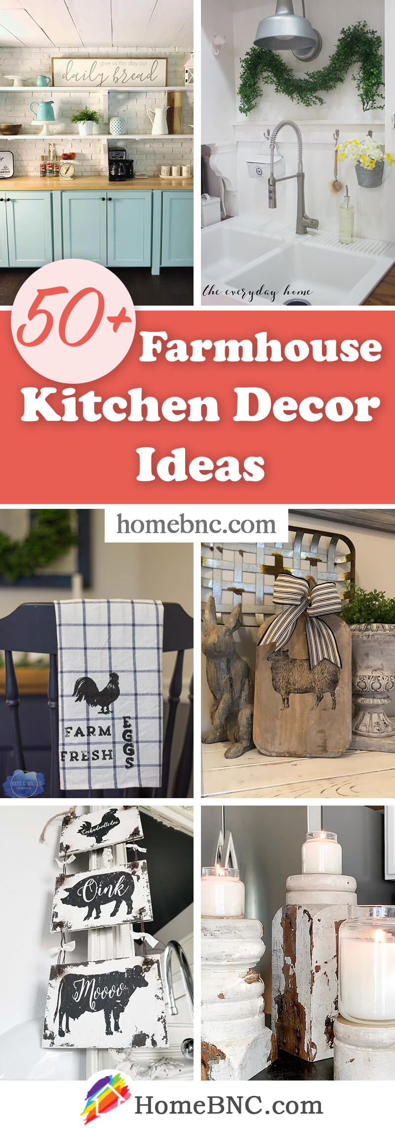 Farmhouse Kitchen Decorations