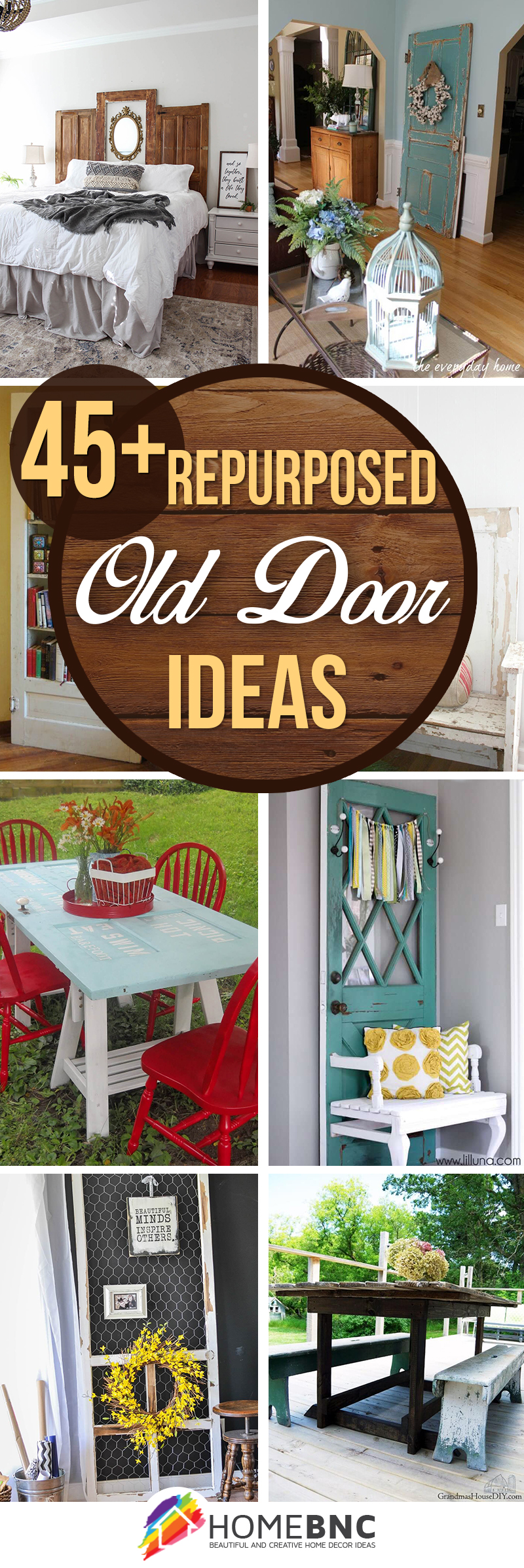 Repurposed Old Door Designs