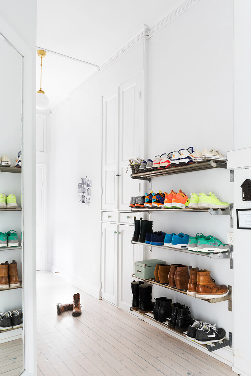 Modern Heavy Duty Shoe Wall