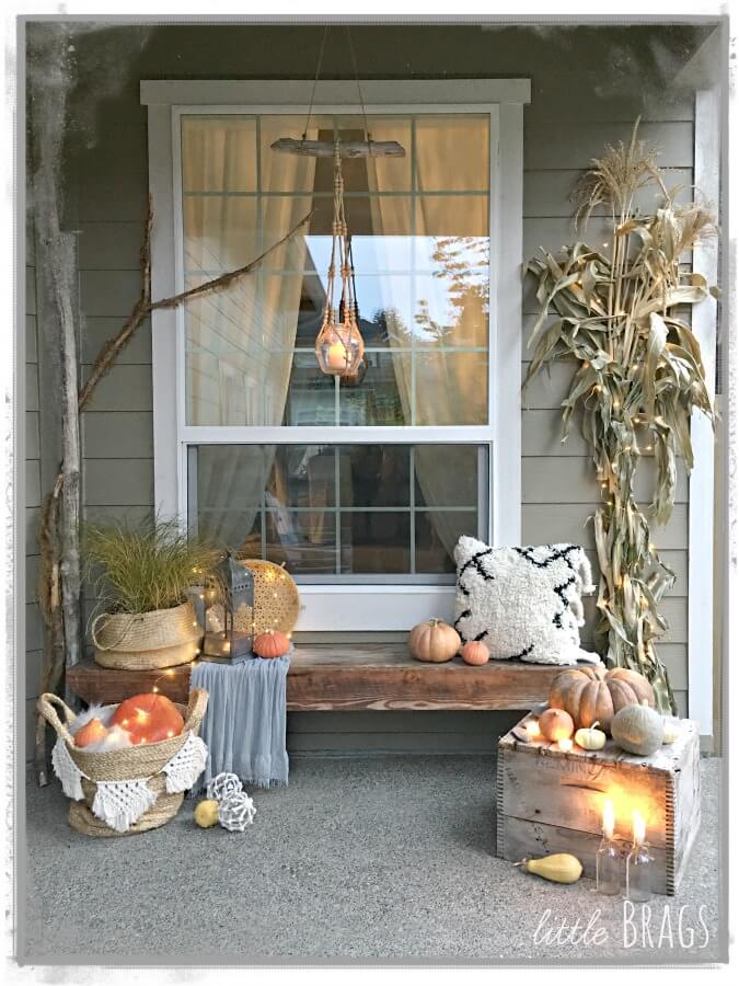 Light Up the Night Fall Porch Decor