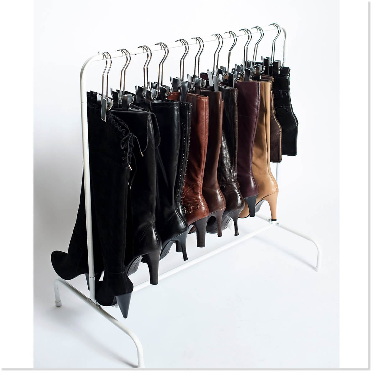 Space Saving Hanging Boot Rack