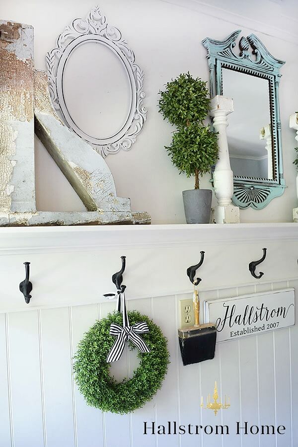 Crown Molding Ledge Decorative Entryway