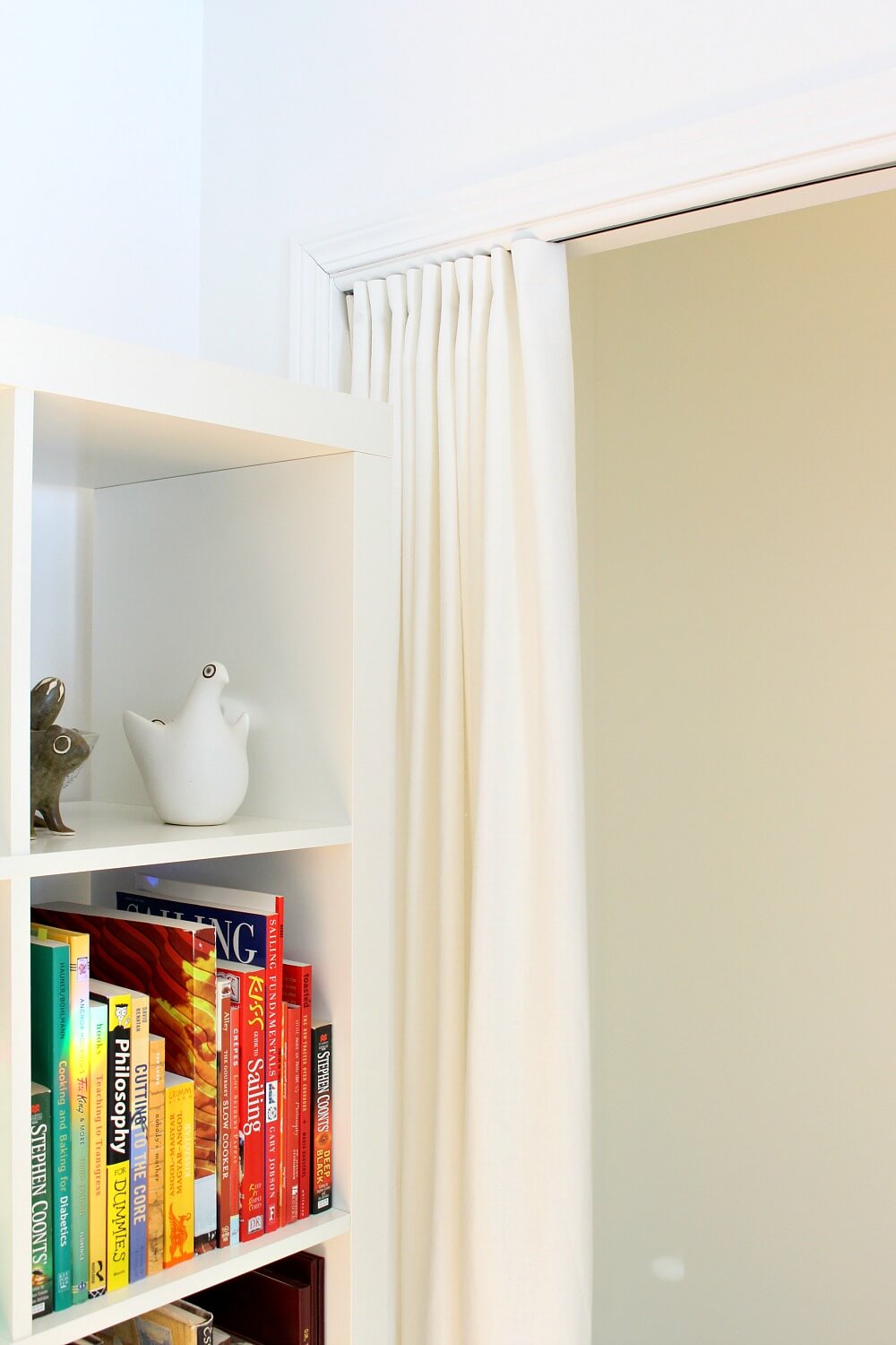 Curtains to Hide a Bi-Fold Track