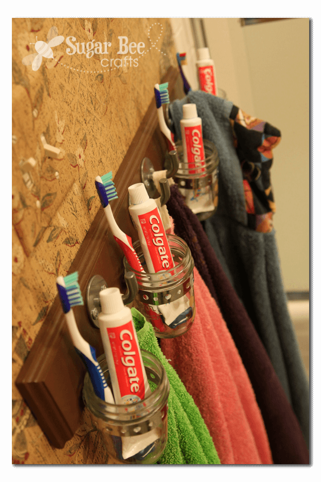 Bathroom Organizer and Towel Rack