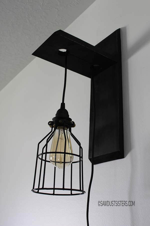 Farmhouse Lantern with Edison Bulb