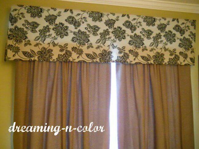 Eye-Catching No-Sew Cornice Boards