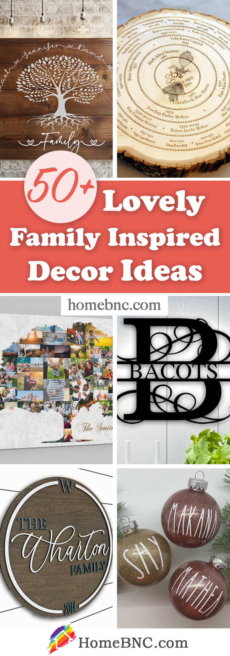 Family Inspired Home Decorations