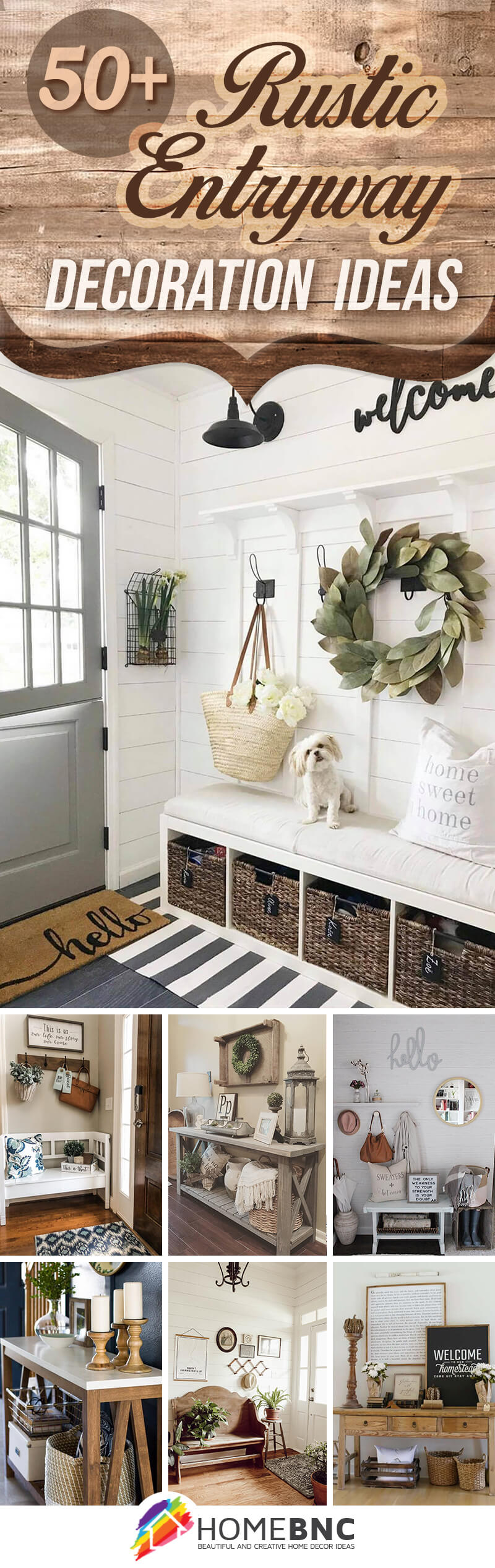 Rustic Entryway Decorations