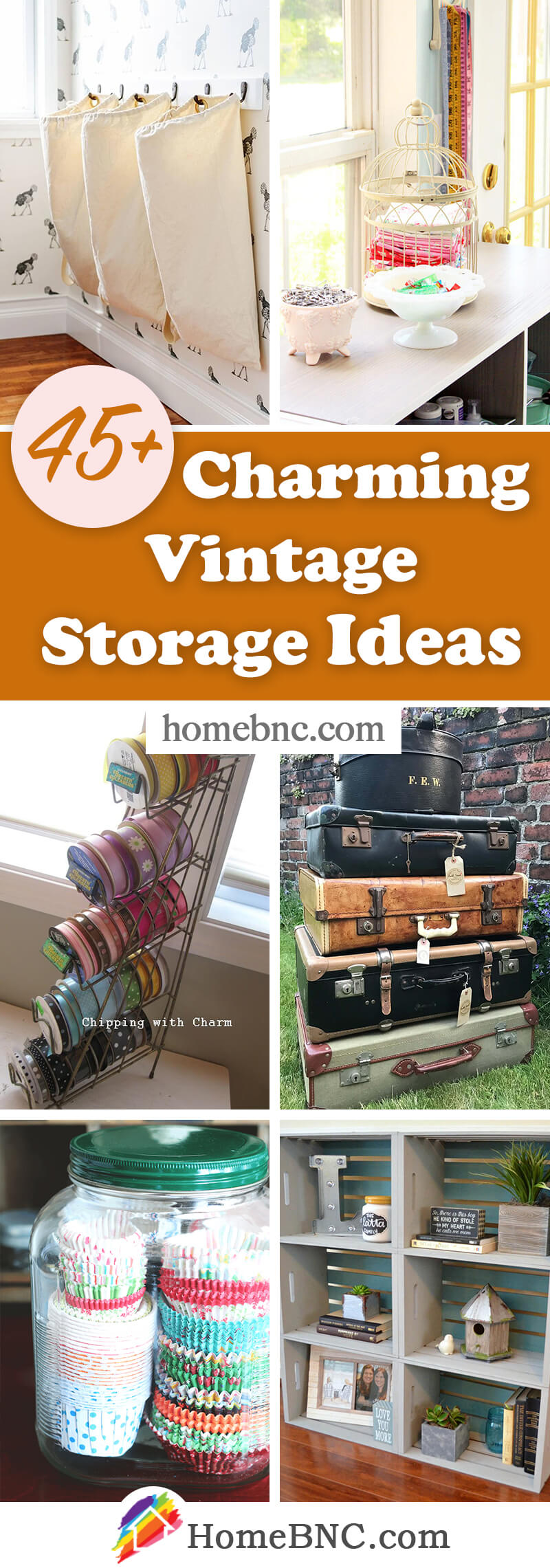 Vintage Organization Ideas