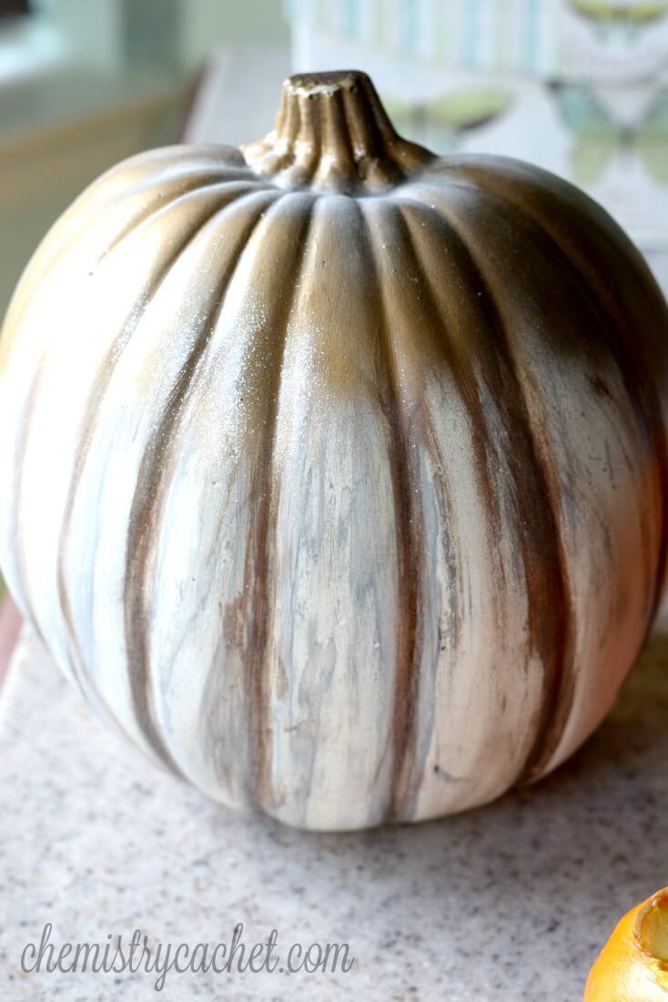 Shabby Chic Pumpkin Design Decoration