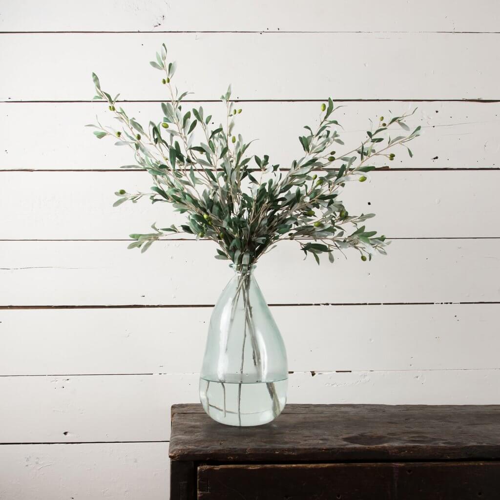 Mediterranean Farmhouse Bouquet of Olive Stems