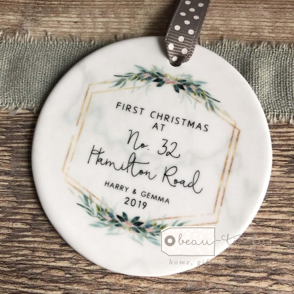 Commemorative Ornament for Holiday Decoration