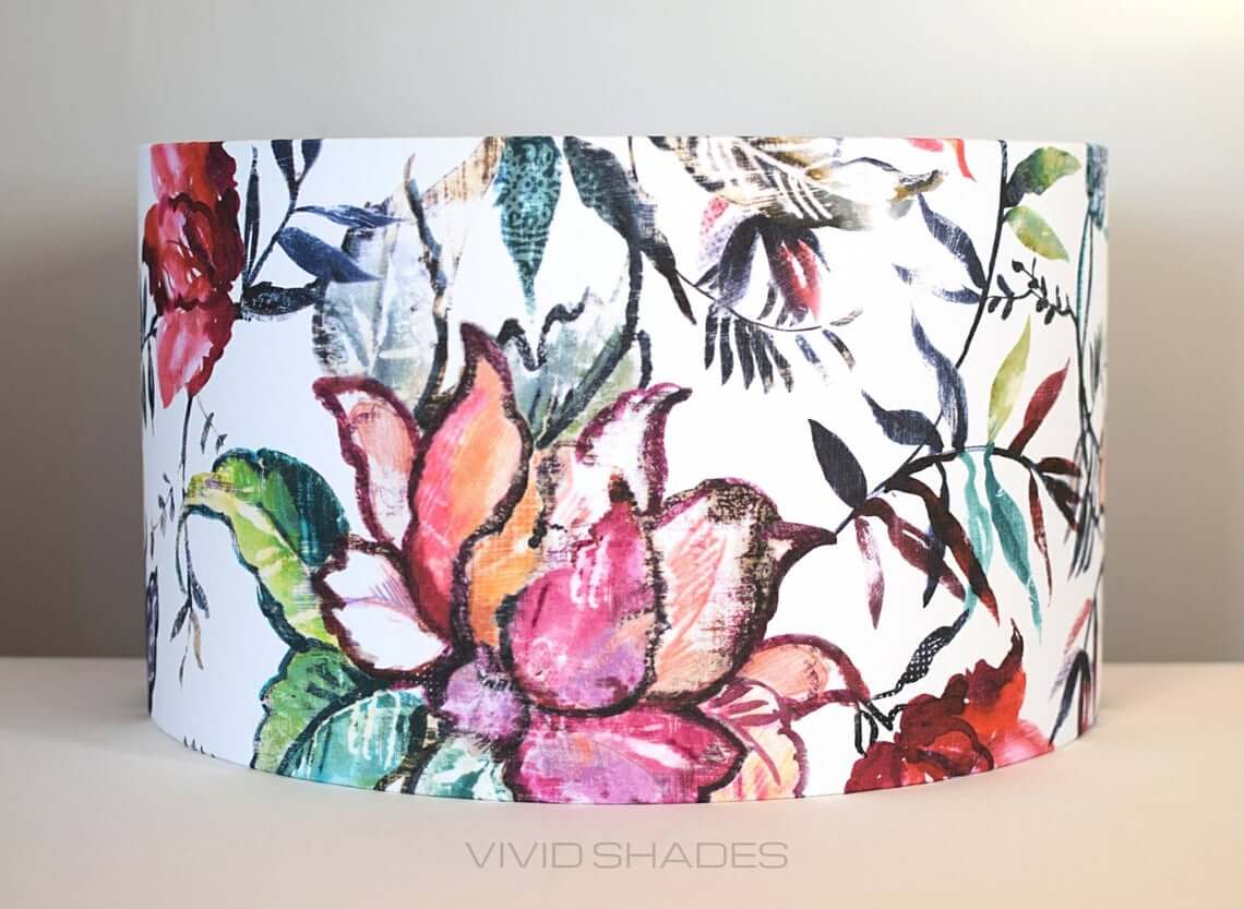 Gorgeous Scandinavian Botanical Lamp Shade