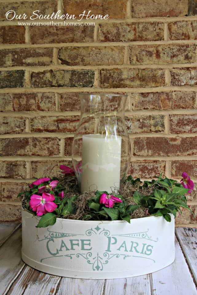 French Cheesebox and a Simple Candle