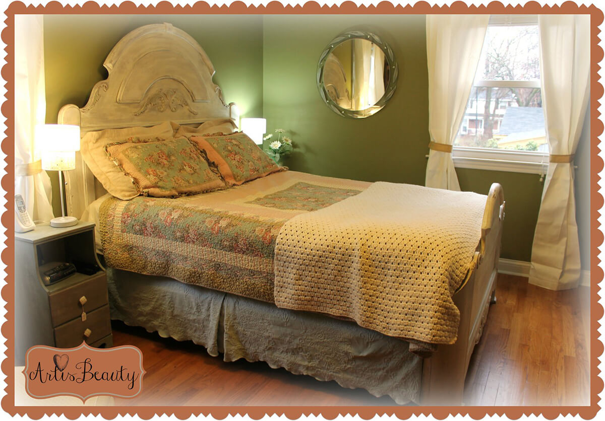 Shabby Chic Bedroom Makeover Idea