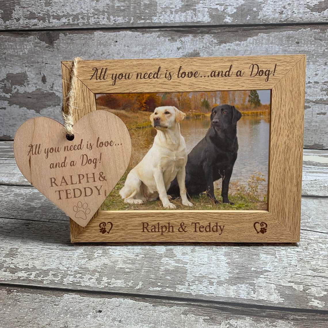 Lovely Pet Photo Frame for Home Decoration