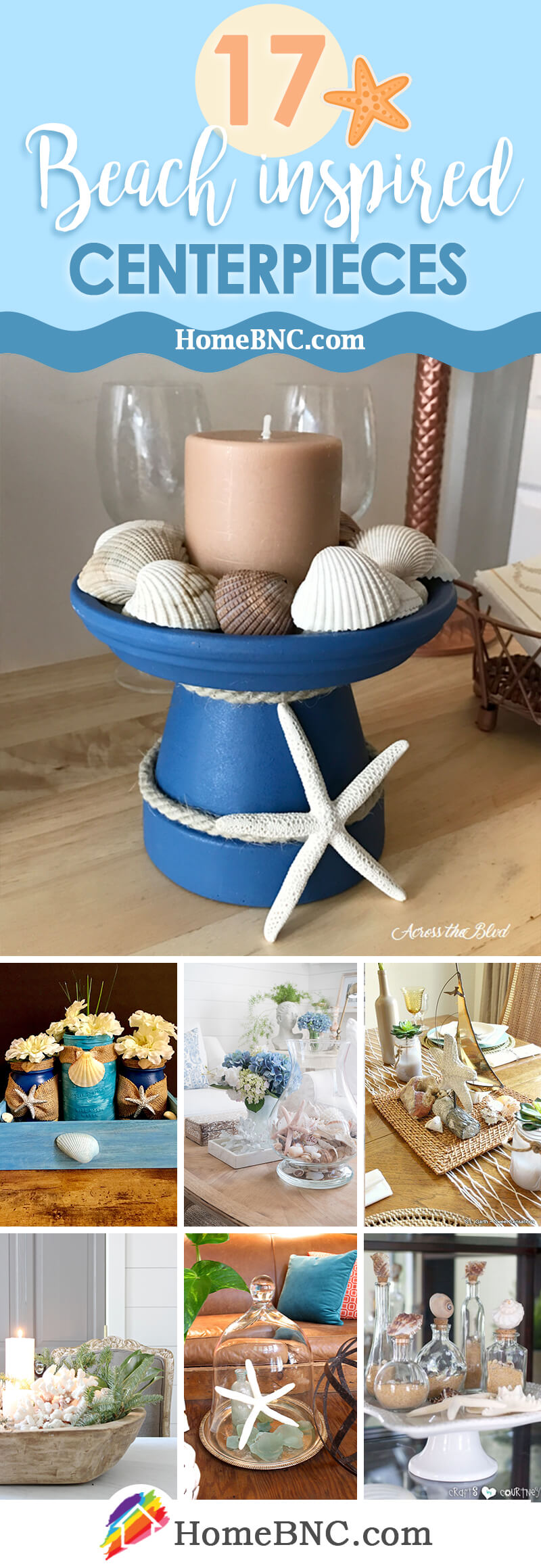 Beach Themed Centerpiece Ideas