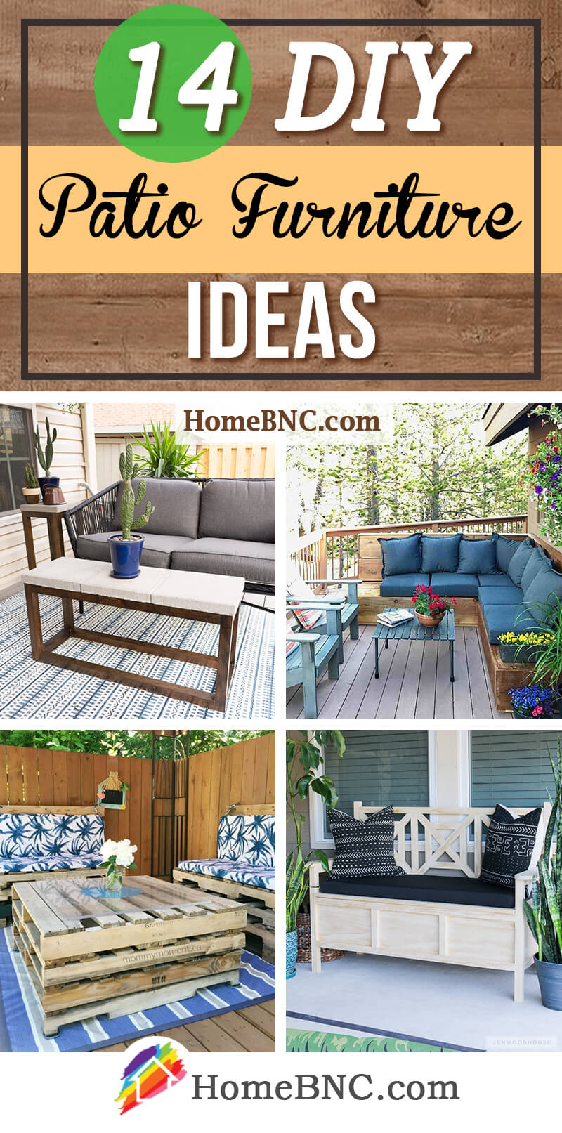 DIY Patio Furniture Ideas