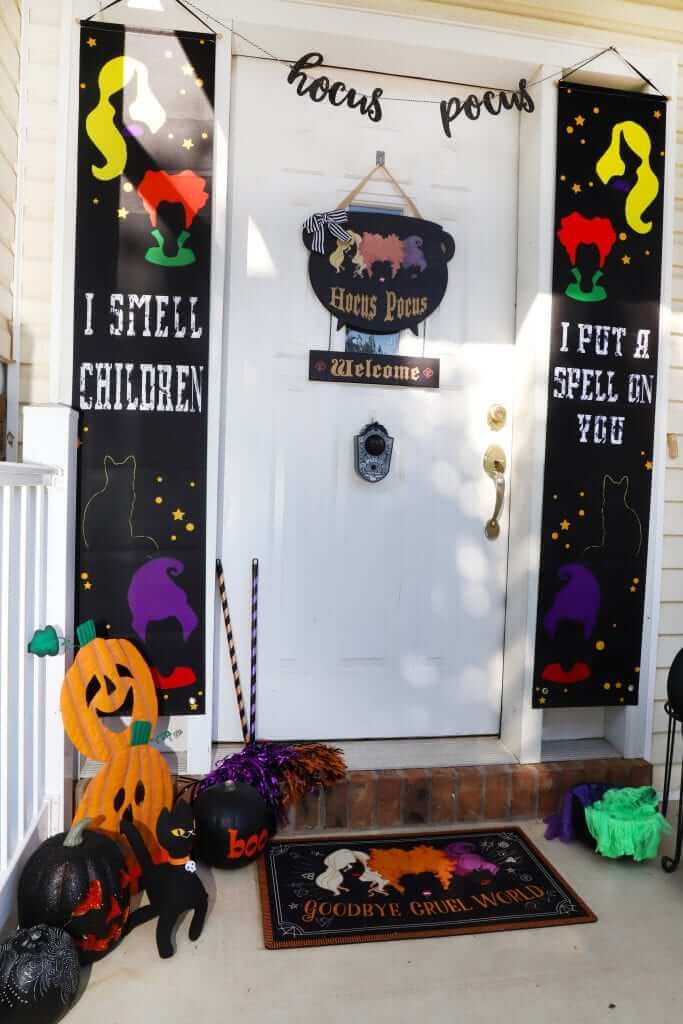 Hocus Pocus, Movie Theme, Halloween Front Porch