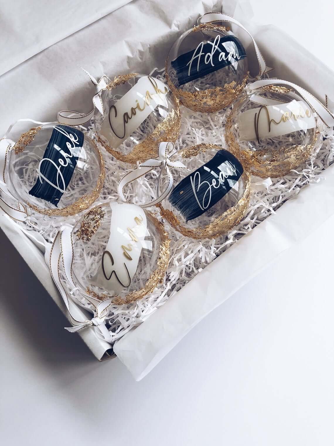 Clear Customized Bauble Gift Box