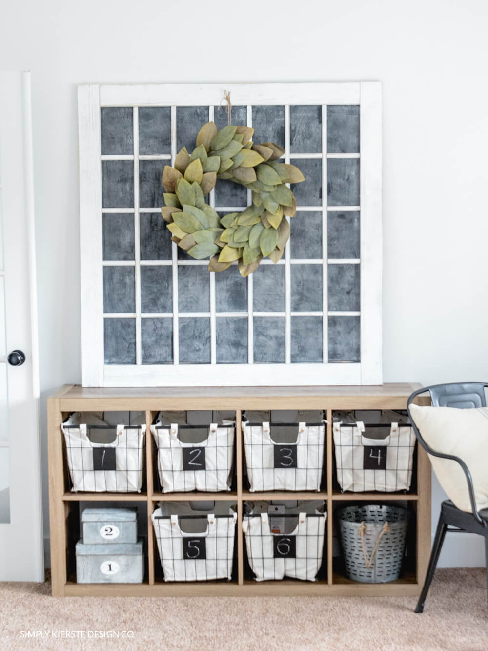 Evenly Divided Neat Storage Baskets