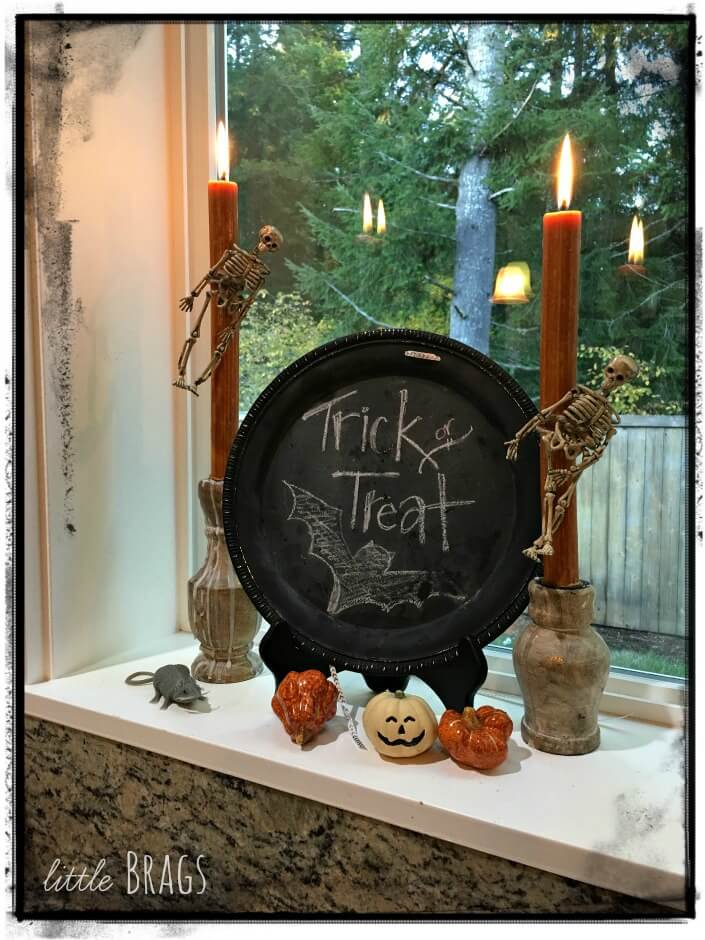 Trick or Treat Kitchen Vignette