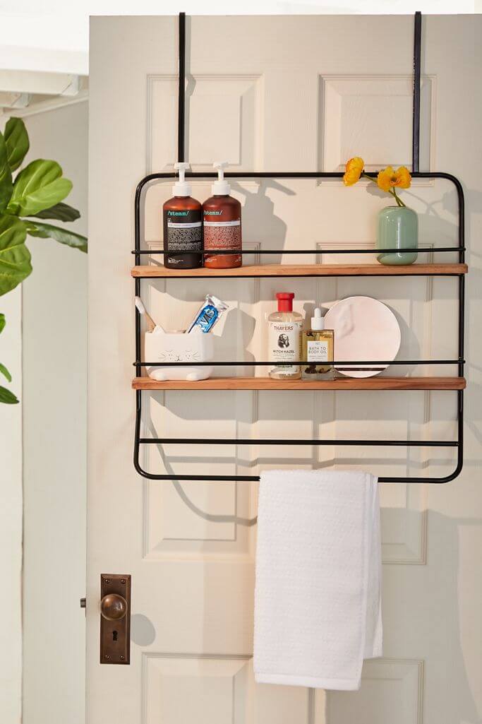 Over the Door Product and Towel Rack