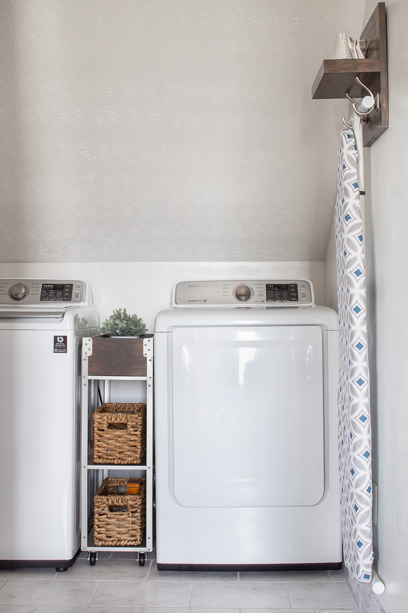 In-Between Laundry Cart on Wheels