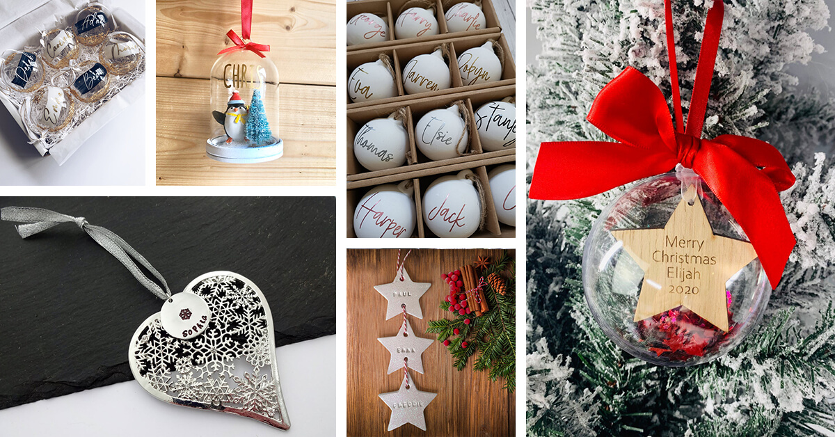 Featured image for “30 Personalised Christmas Baubles for Each Person on Your List”