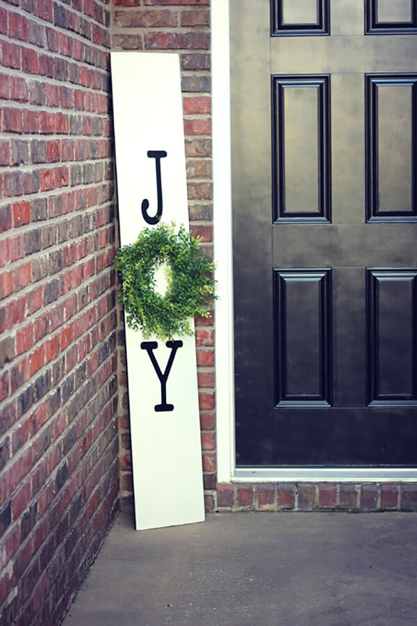 Bring on the Joy Home Entrance Sign