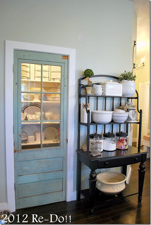 Introduce a Vintage Element for Your Pantry Door