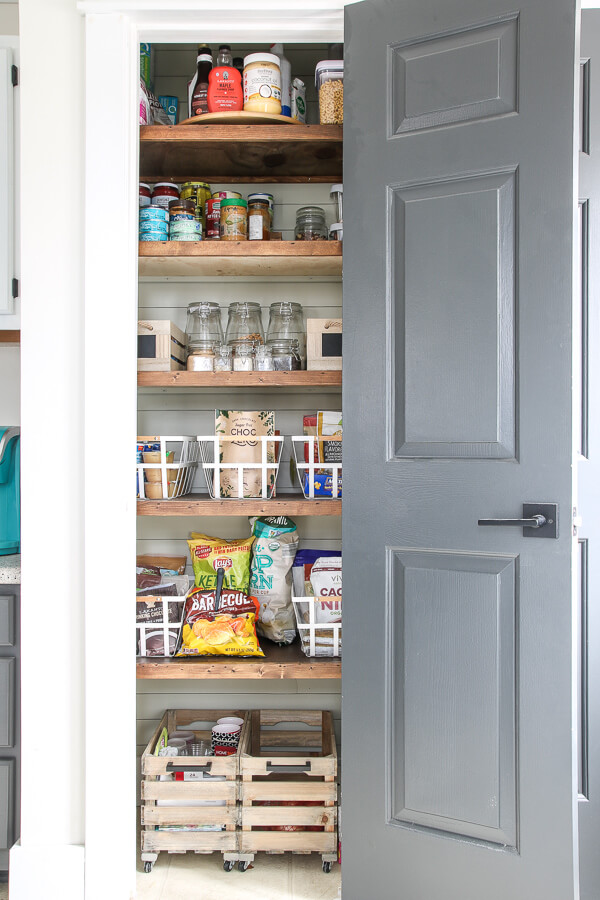 A Reorganization that Recaps Kitchen Pantry Ideas