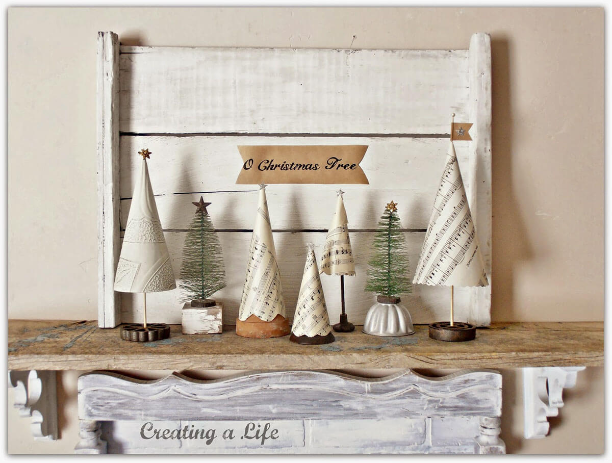 Paper Tree Vintage Decor Ideas