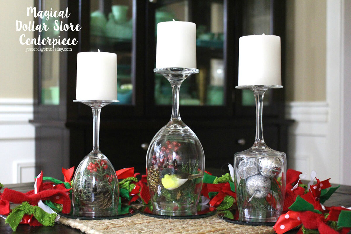 Centerpiece Made Easy With Dollar Store Finds