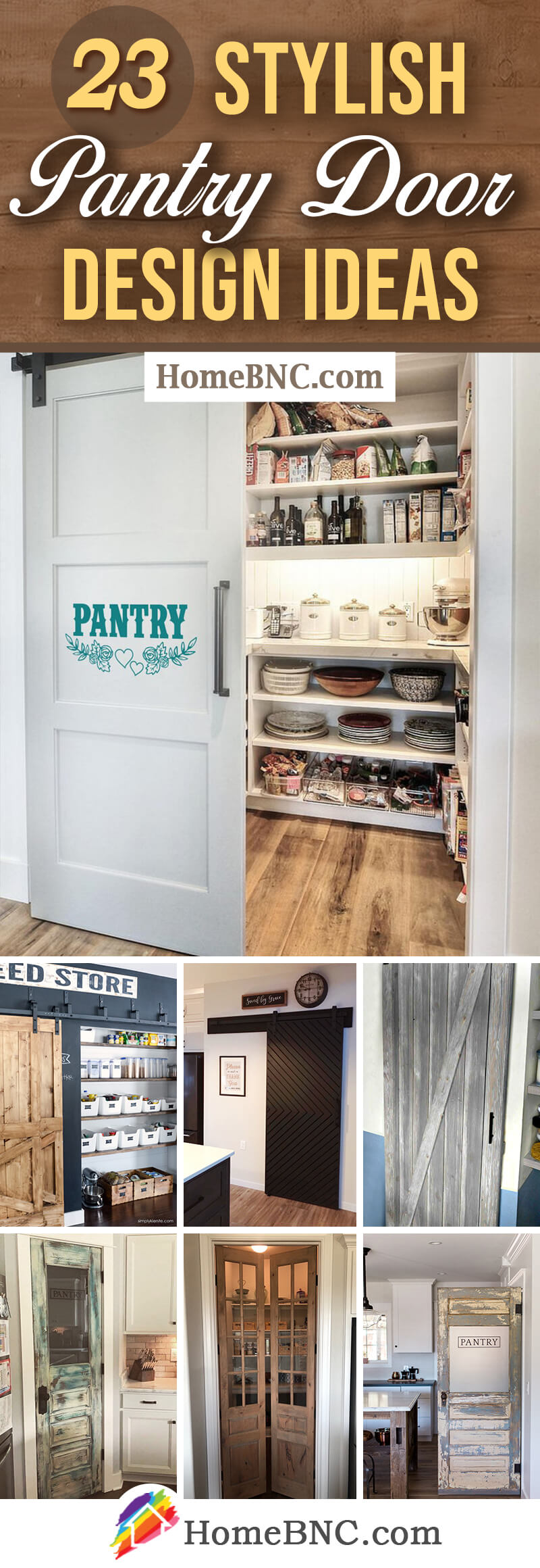 Pantry Door Ideas