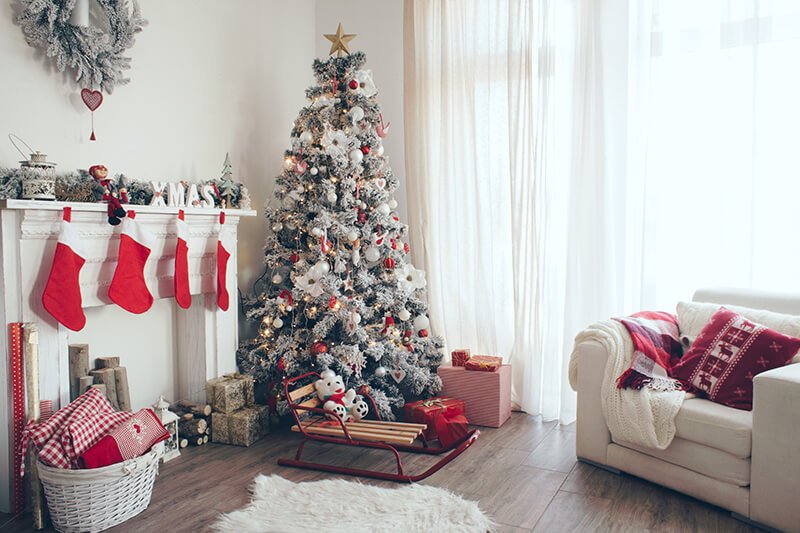 Christmas living room ideas