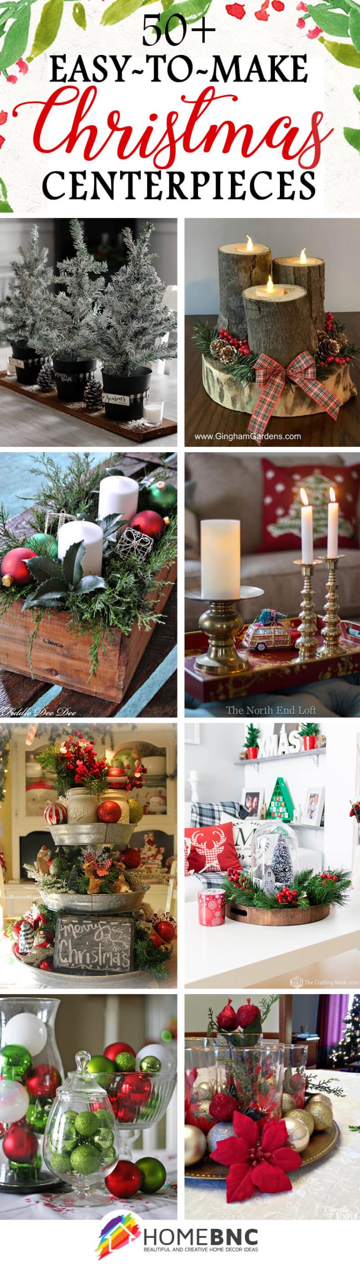 DIY Christmas Centerpiece Ideas