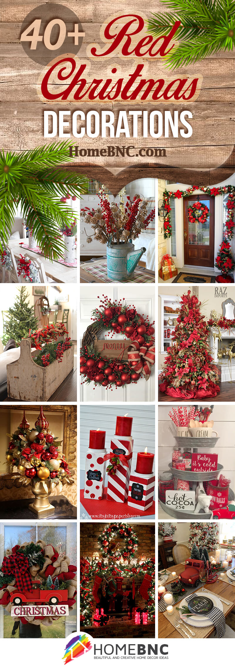 Red Christmas Decor Ideas