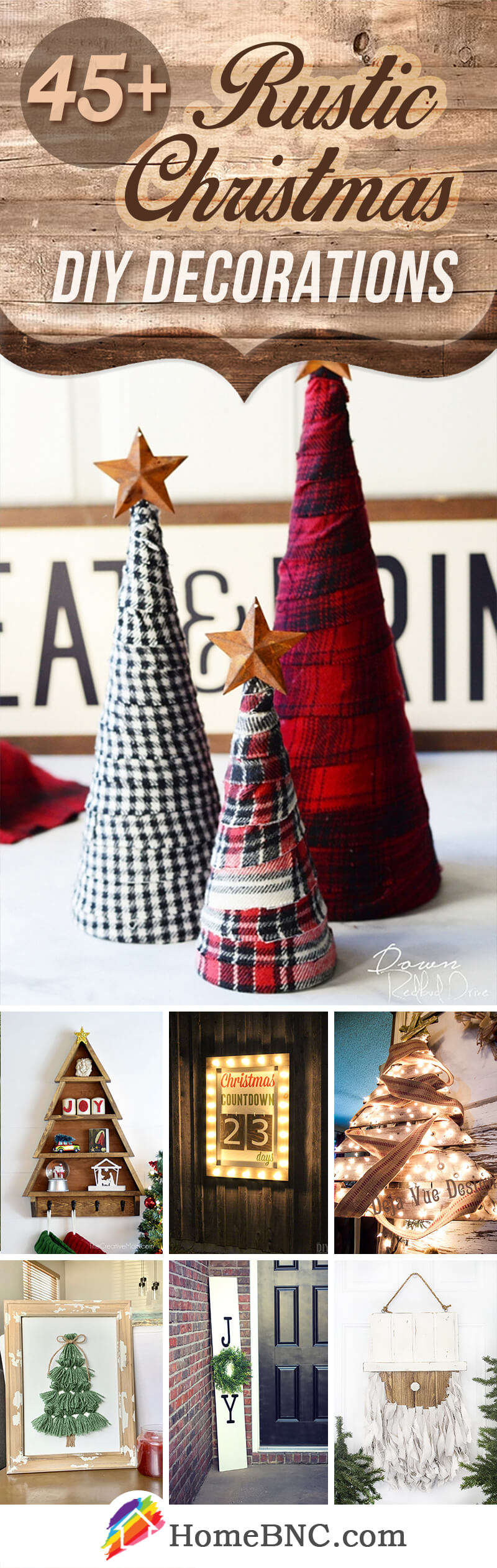 Rustic DIY Christmas Decoration and Design Ideas