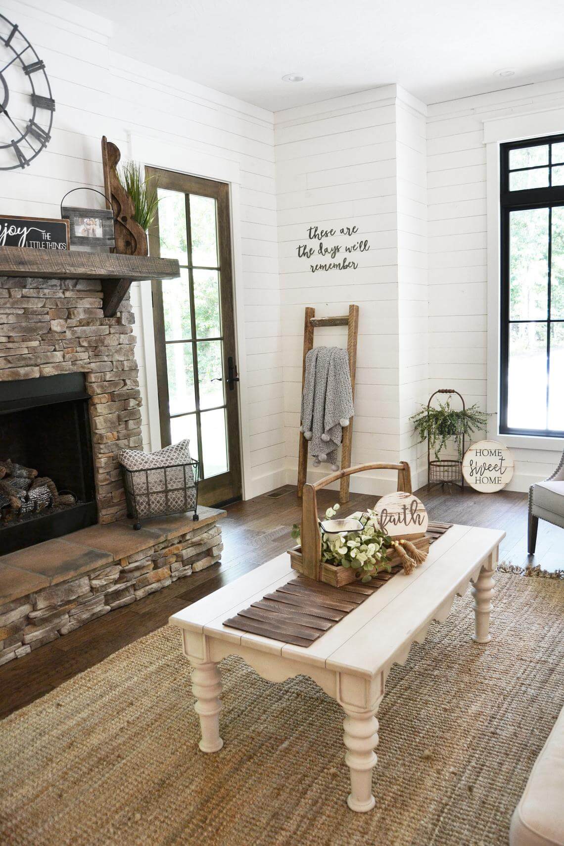 Rustic Wooden Slat Table Runner