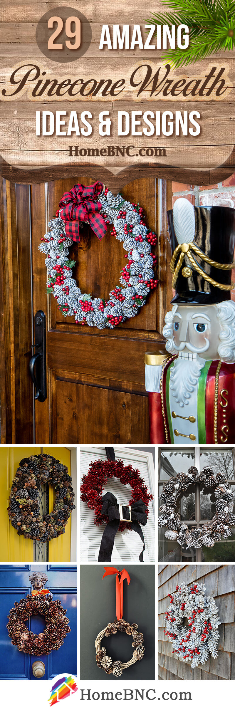 Best DIY Pinecone Wreath Ideas