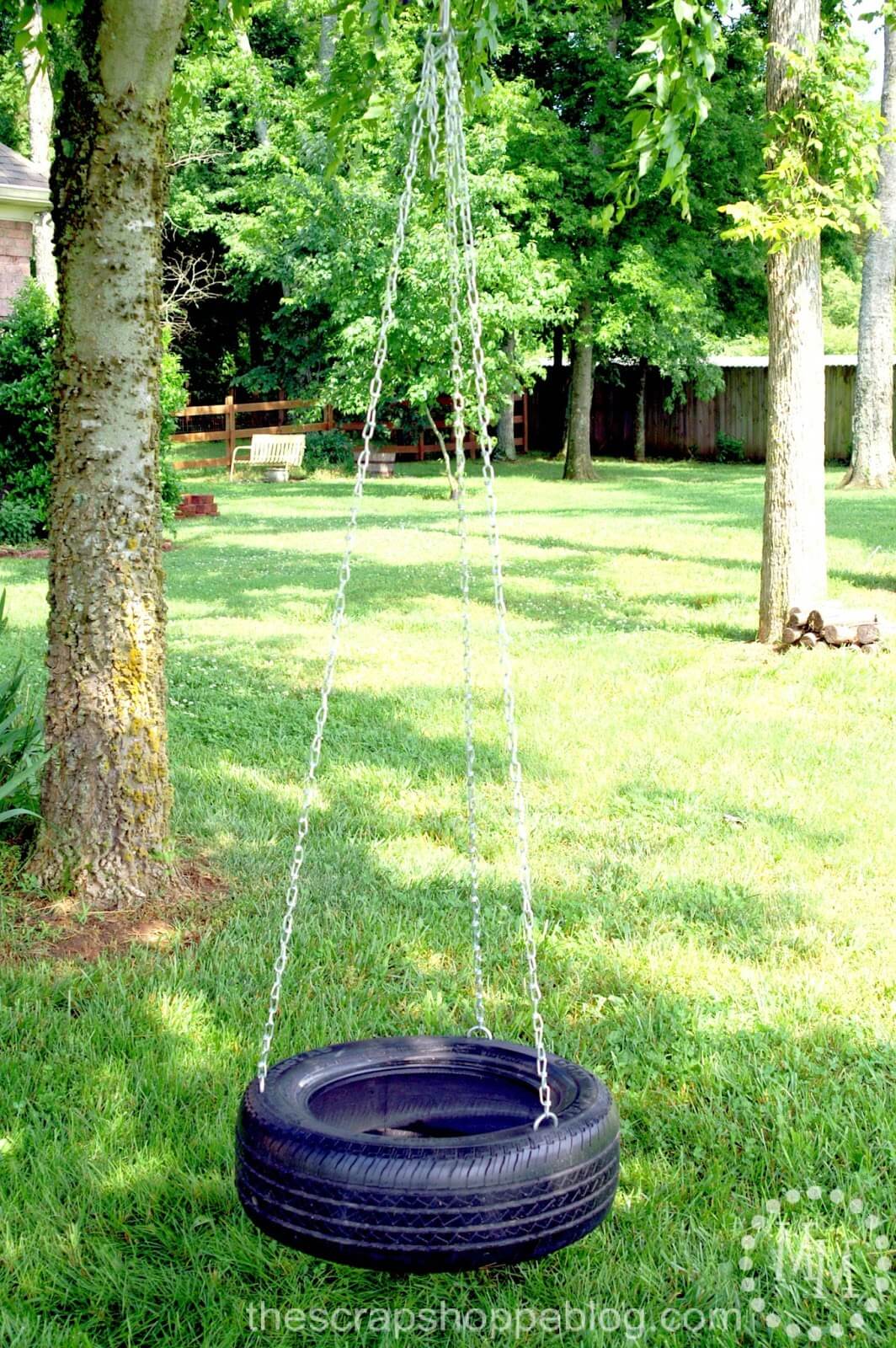 The Good Old Traditional Tire Swing