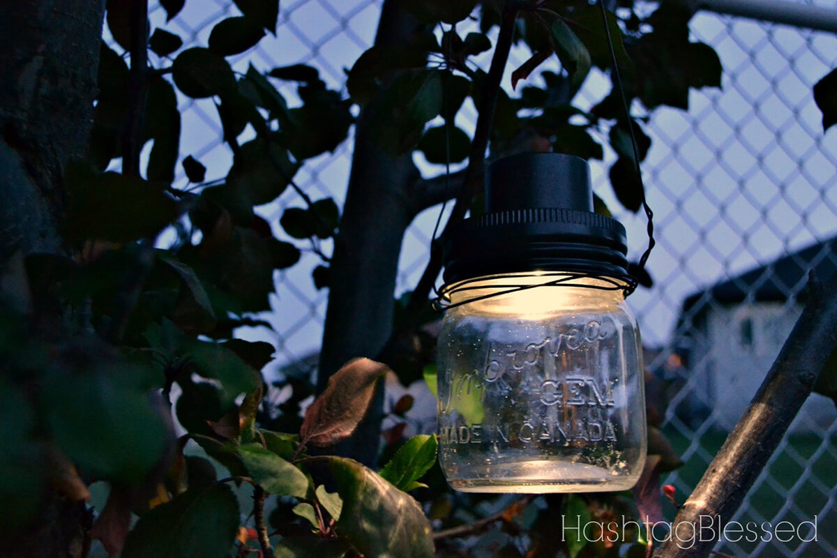 Whimsical Hanging Jar Lights