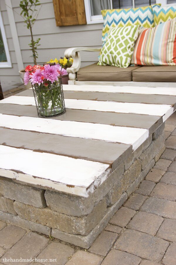 Coffee Table and Fire Pit Cover